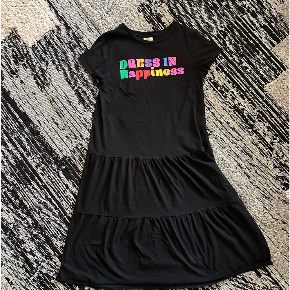 Farm Rio 🌎 Dress in Happiness black dress